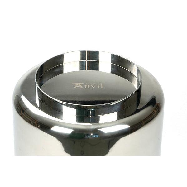 Polished Marine SS (316) 28cm Newlyn Pot | From The Anvil-Plant Pots-Yester Home