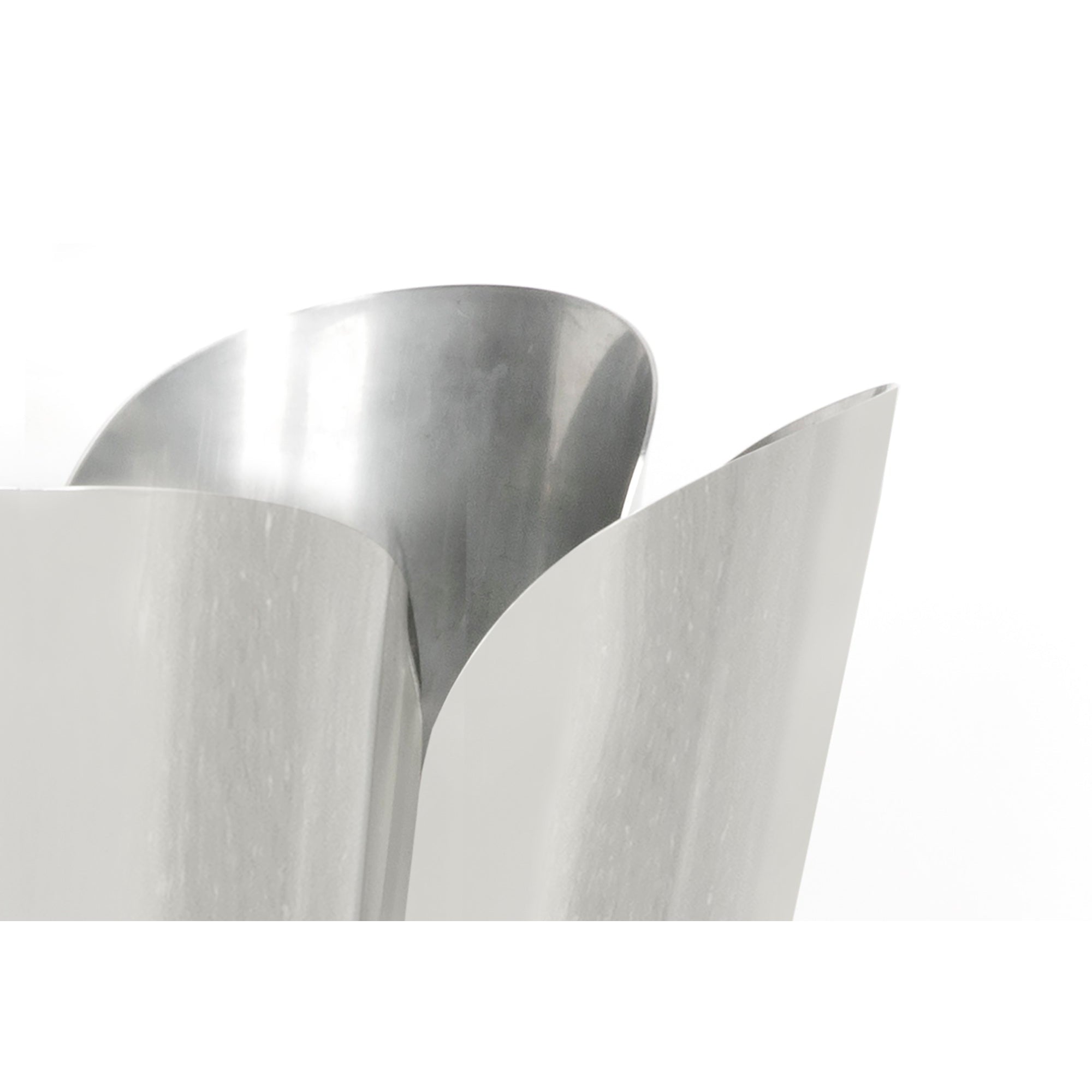 Polished Marine SS (316) 40cm Flora Pot | From The Anvil-Plant Pots-Yester Home