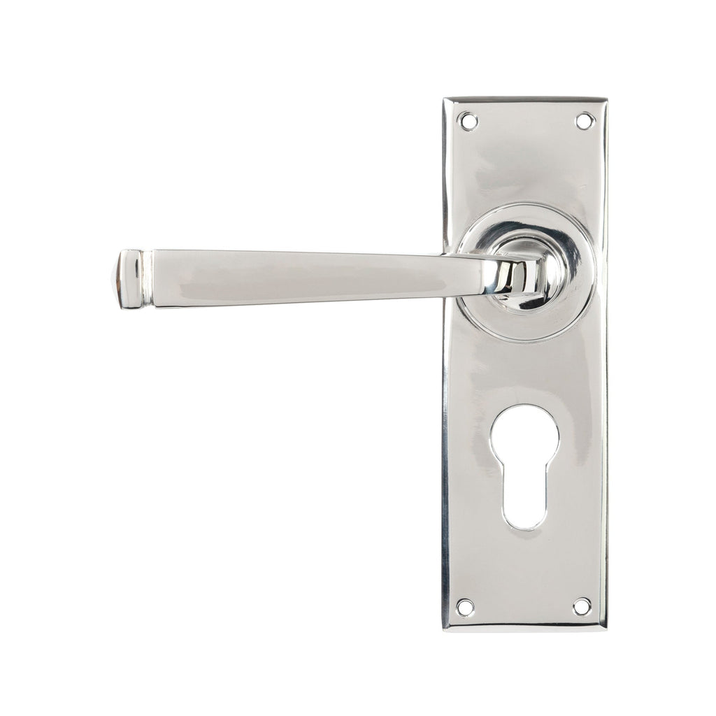 Polished Marine SS (316) Avon Lever Euro Lock Set | From The Anvil-Lever Euro-Yester Home
