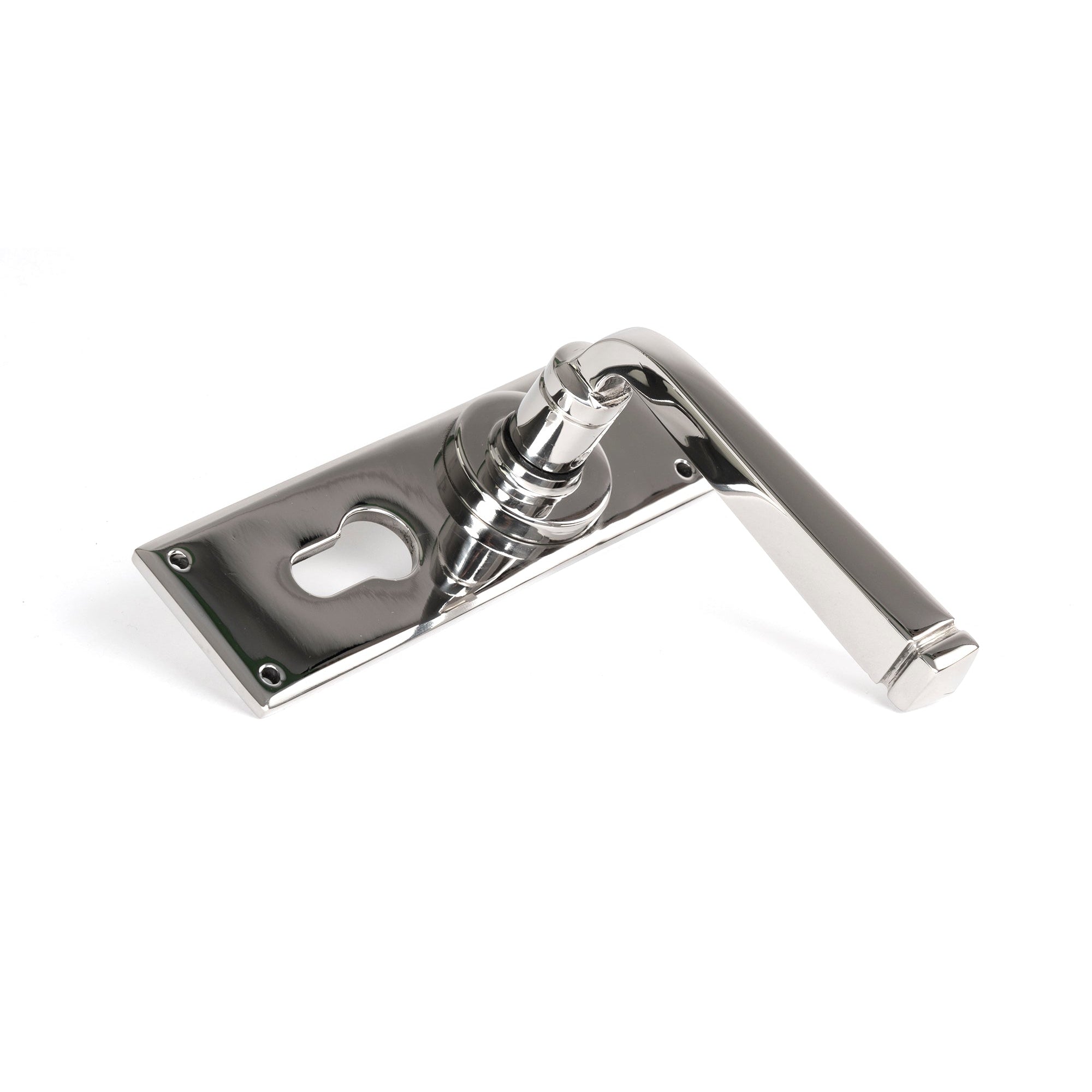 Polished Marine SS (316) Avon Lever Euro Lock Set | From The Anvil-Lever Euro-Yester Home