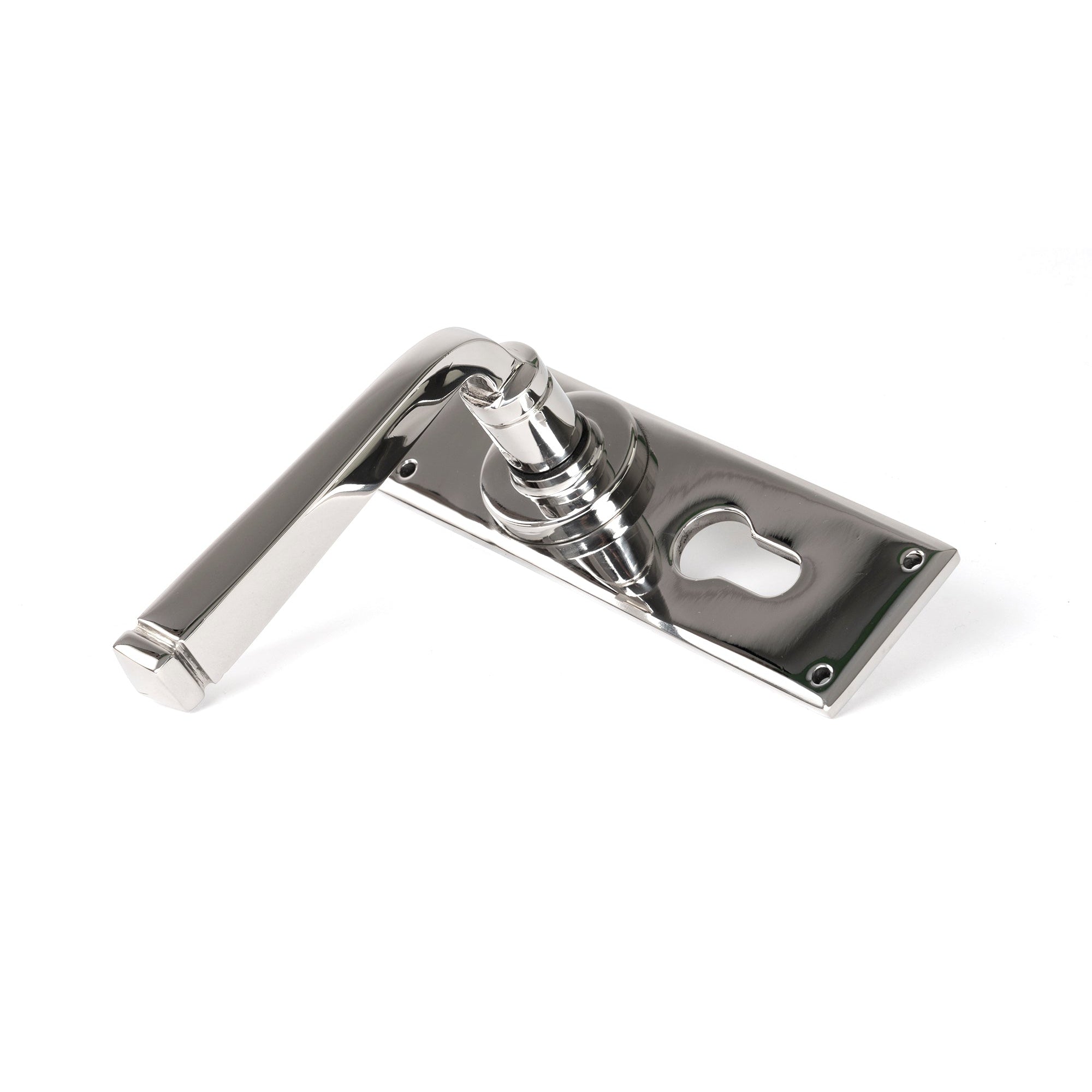 Polished Marine SS (316) Avon Lever Euro Lock Set | From The Anvil-Lever Euro-Yester Home