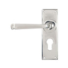 Polished Marine SS (316) Avon Lever Euro Lock Set | From The Anvil - Lever Euro - From The Anvil - Yester Home