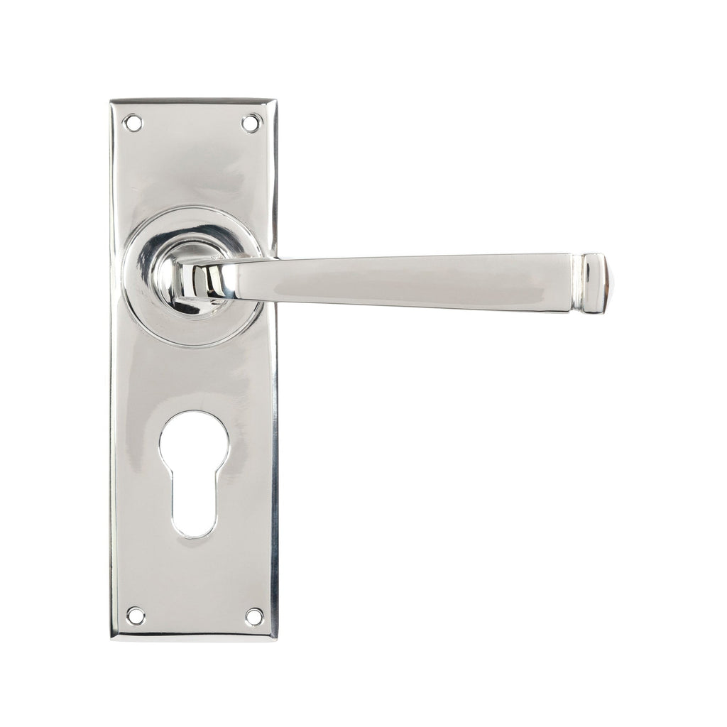 Polished Marine SS (316) Avon Lever Euro Lock Set | From The Anvil-Lever Euro-Yester Home