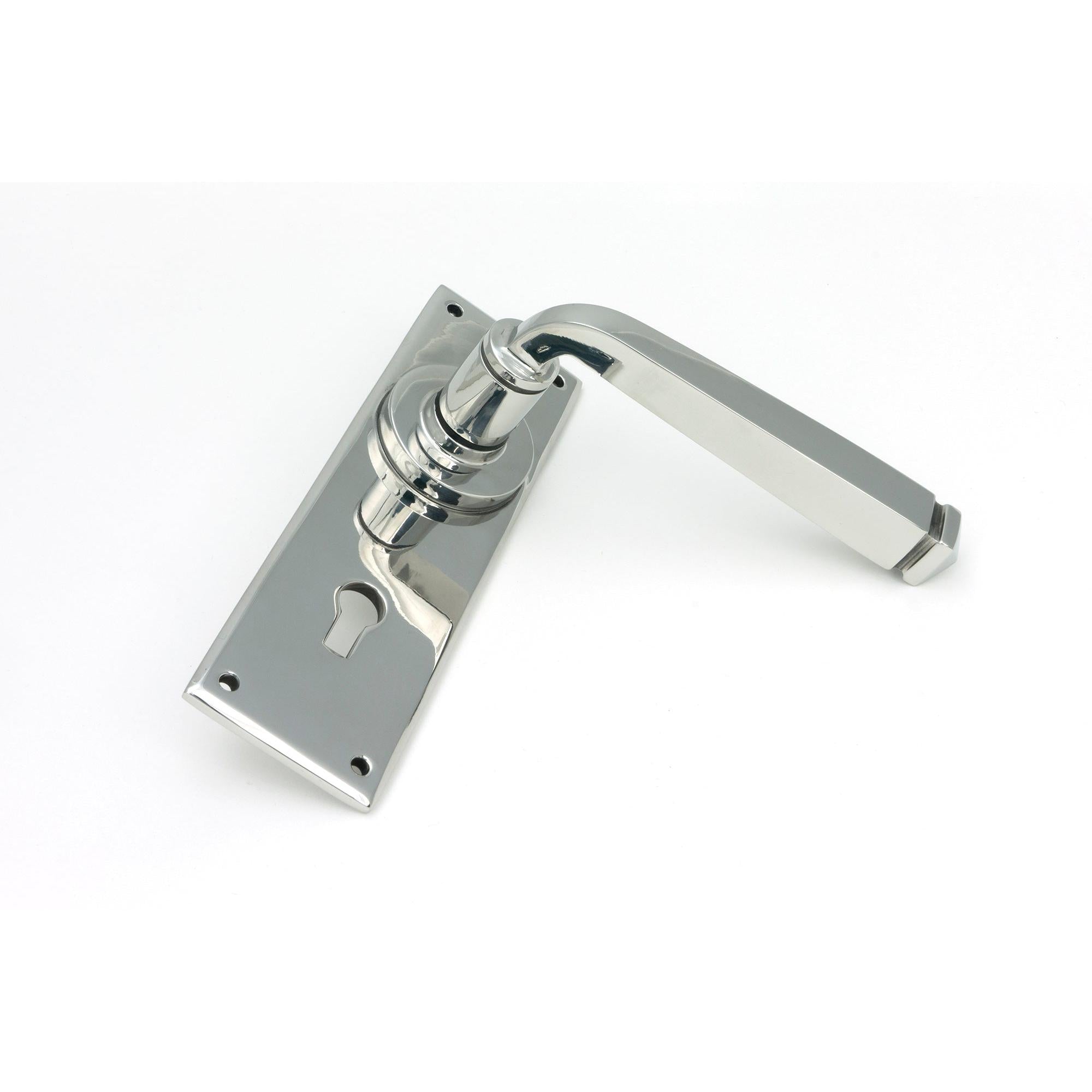 Polished Marine SS (316) Avon Lever Lock Set | From The Anvil - Lever Lock - From The Anvil - Yester Home