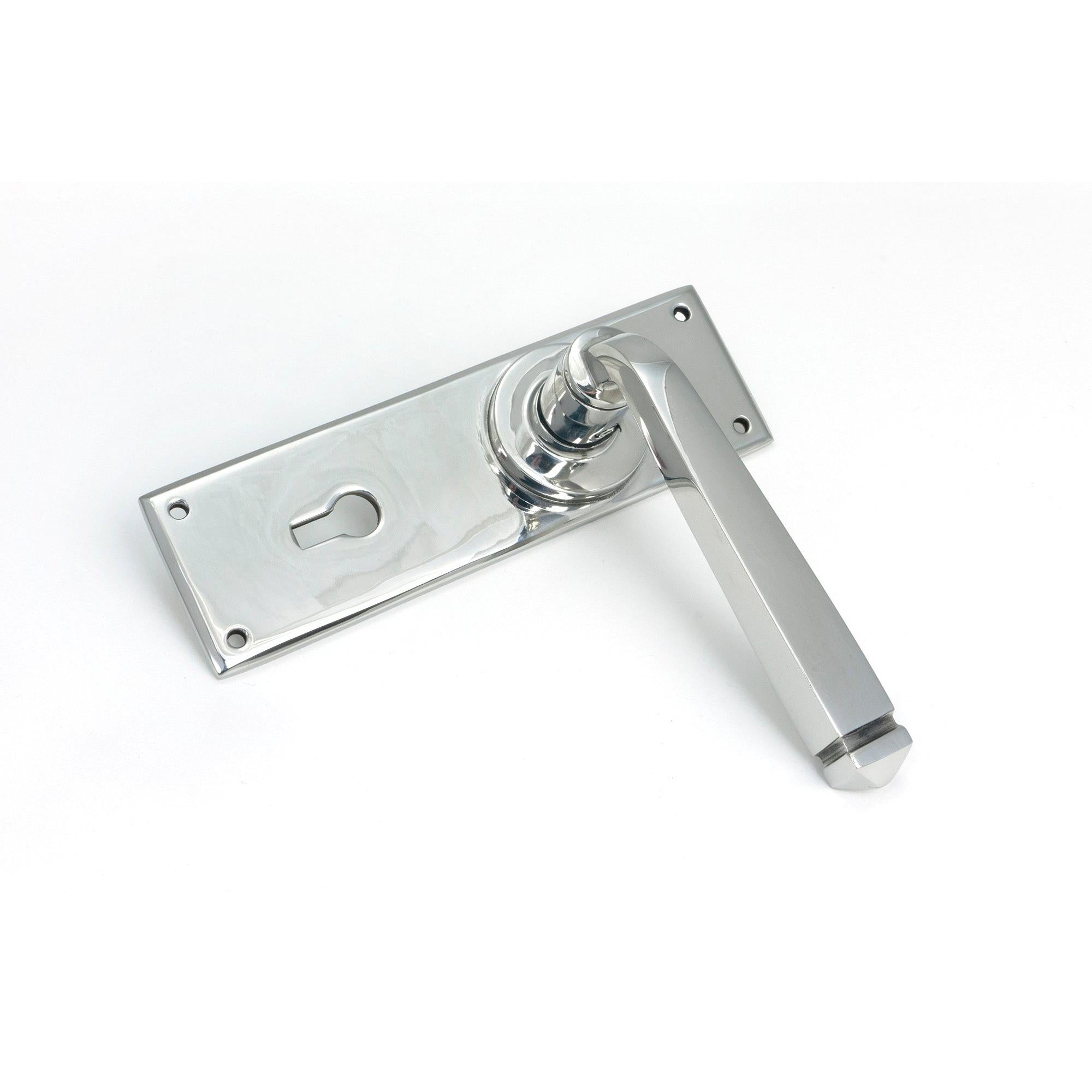 Polished Marine SS (316) Avon Lever Lock Set | From The Anvil - Lever Lock - From The Anvil - Yester Home