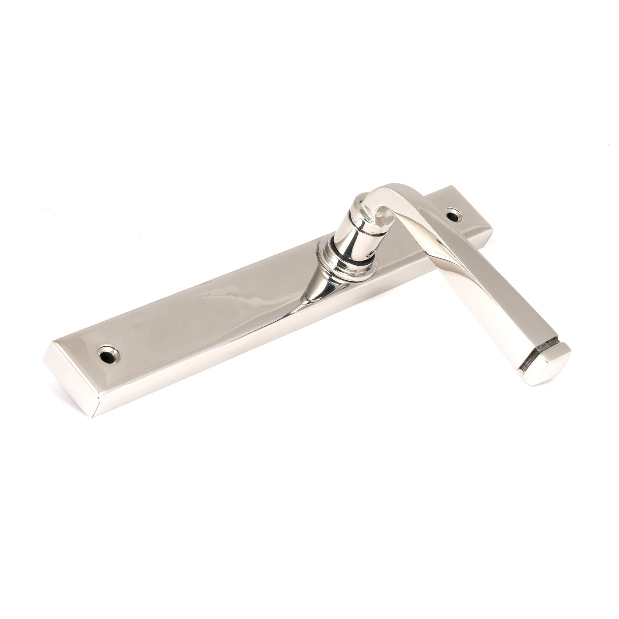 Polished Marine SS (316) Avon Slimline Lever Espag. Latch Set | From The Anvil - Espagnolette - From The Anvil - Yester Home