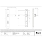 Polished Marine SS (316) Avon Slimline Lever Espag. Lock Set | From The Anvil-Espagnolette-Yester Home