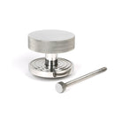 Polished Marine SS (316) Brompton Centre Door Knob (Beehive) | From The Anvil-Centre Door Knobs-Yester Home