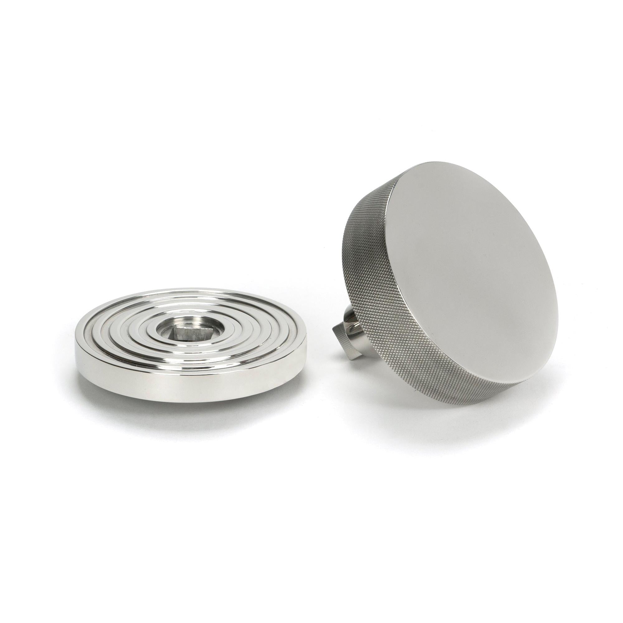 Polished Marine SS (316) Brompton Centre Door Knob (Beehive) | From The Anvil - Centre Door Knobs - From The Anvil - Yester Home