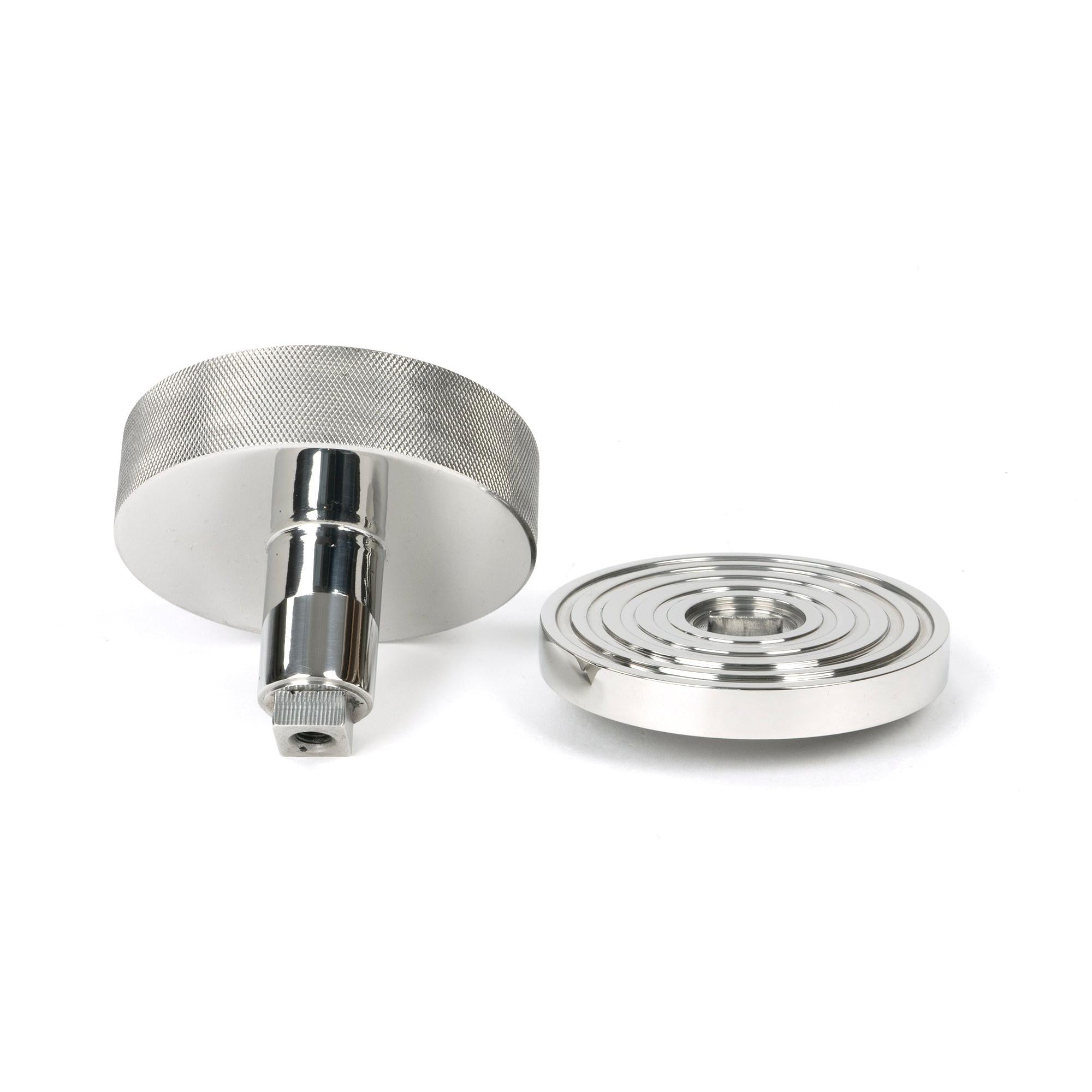 Polished Marine SS (316) Brompton Centre Door Knob (Beehive) | From The Anvil - Centre Door Knobs - From The Anvil - Yester Home