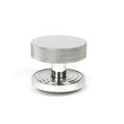Polished Marine SS (316) Brompton Centre Door Knob (Beehive) | From The Anvil-Centre Door Knobs-Yester Home