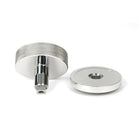 Polished Marine SS (316) Brompton Centre Door Knob (Plain) | From The Anvil-Centre Door Knobs-Yester Home