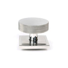 Polished Marine SS (316) Brompton Centre Door Knob (Square) | From The Anvil-Centre Door Knobs-Yester Home