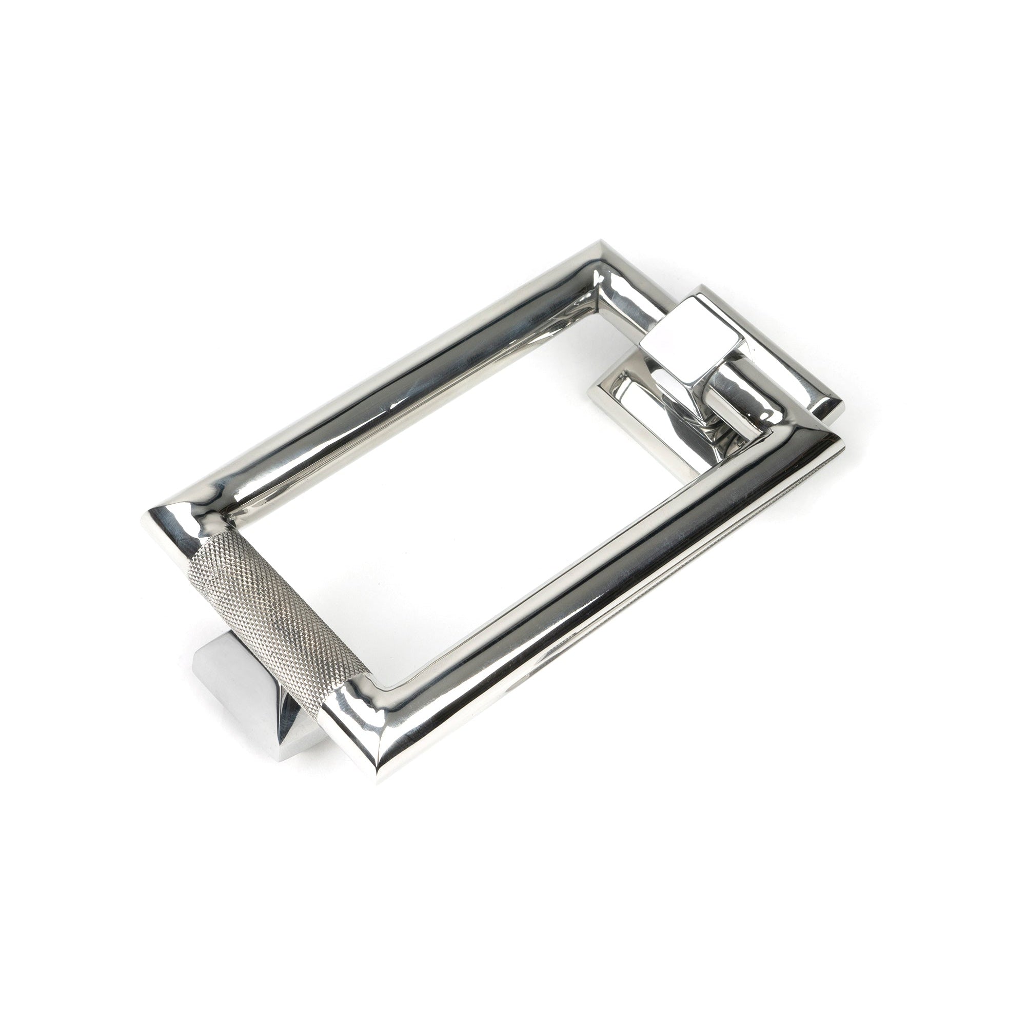 Polished Marine SS (316) Brompton Door Knocker | From The Anvil-Bolt-Through Door Knockers-Yester Home