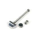 Polished Marine SS (316) Brompton Door Knocker | From The Anvil - Bolt-Through Door Knockers - From The Anvil - Yester Home