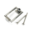 Polished Marine SS (316) Brompton Door Knocker | From The Anvil-Bolt-Through Door Knockers-Yester Home