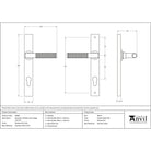 Polished Marine SS (316) Brompton Slimline Espag. Lock Set | From The Anvil-Espagnolette-Yester Home