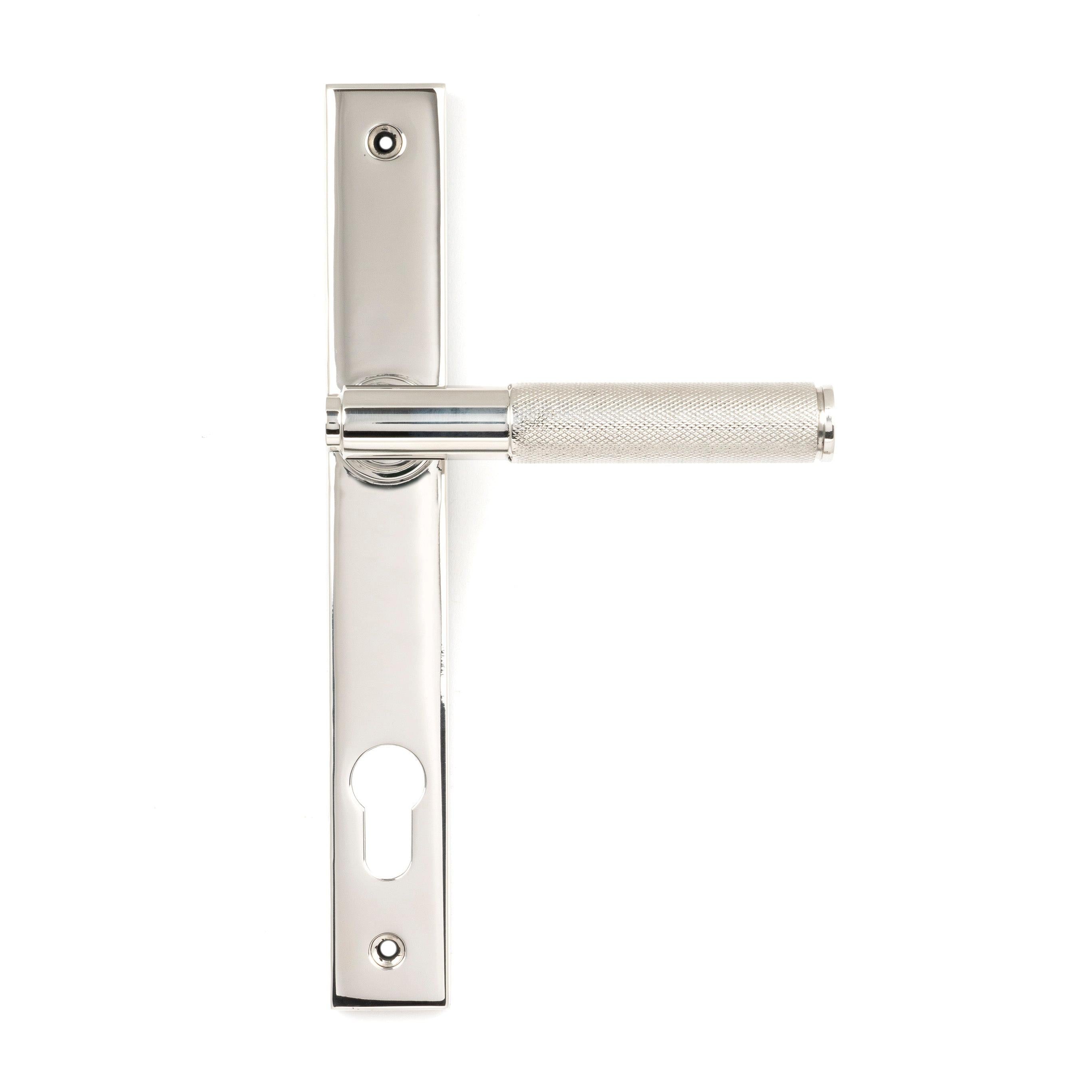 Polished Marine SS (316) Brompton Slimline Espag. Lock Set | From The Anvil - Espagnolette - From The Anvil - Yester Home