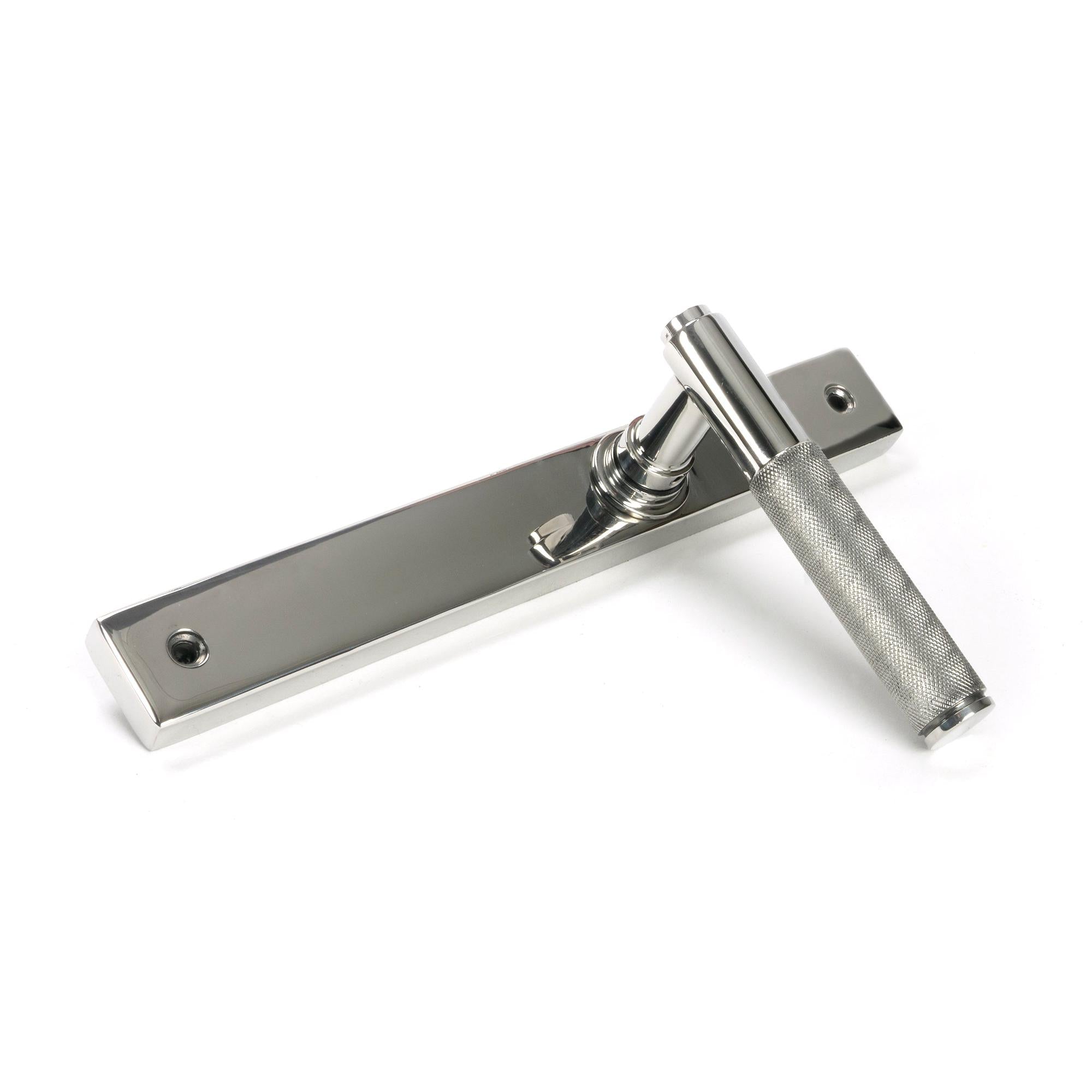 Polished Marine SS (316) Brompton Slimline Lever Espag. Latch Set | From The Anvil - Espagnolette - From The Anvil - Yester Home