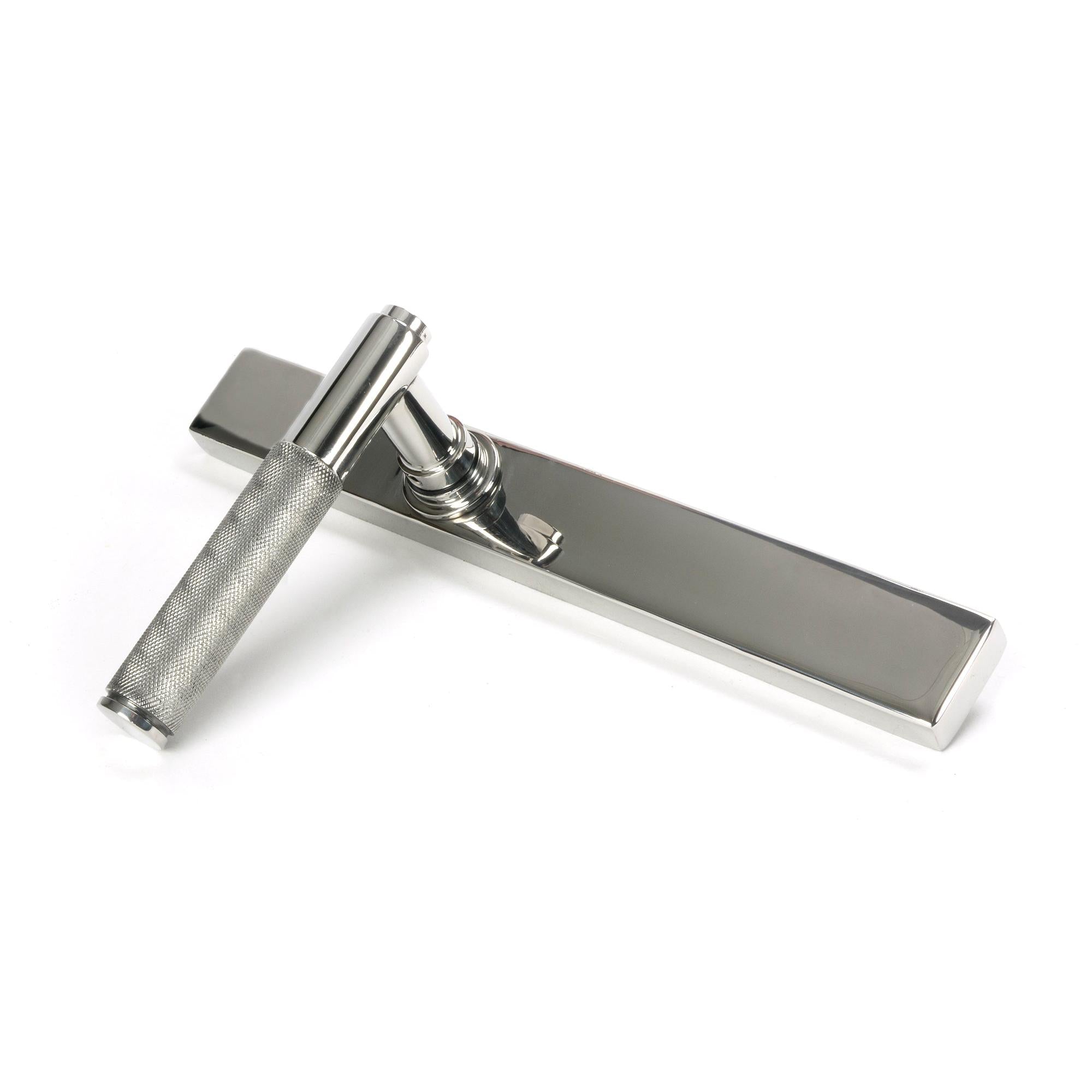 Polished Marine SS (316) Brompton Slimline Lever Espag. Latch Set | From The Anvil - Espagnolette - From The Anvil - Yester Home