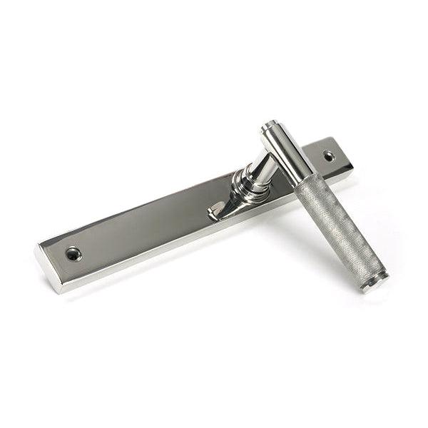 Polished Marine SS (316) Brompton Slimline Lever Espag. Latch Set | From The Anvil-Espagnolette-Yester Home