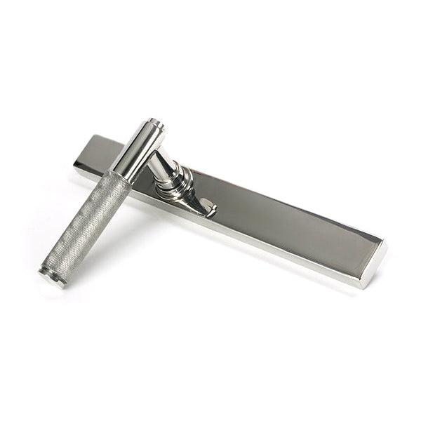 Polished Marine SS (316) Brompton Slimline Lever Espag. Latch Set | From The Anvil-Espagnolette-Yester Home