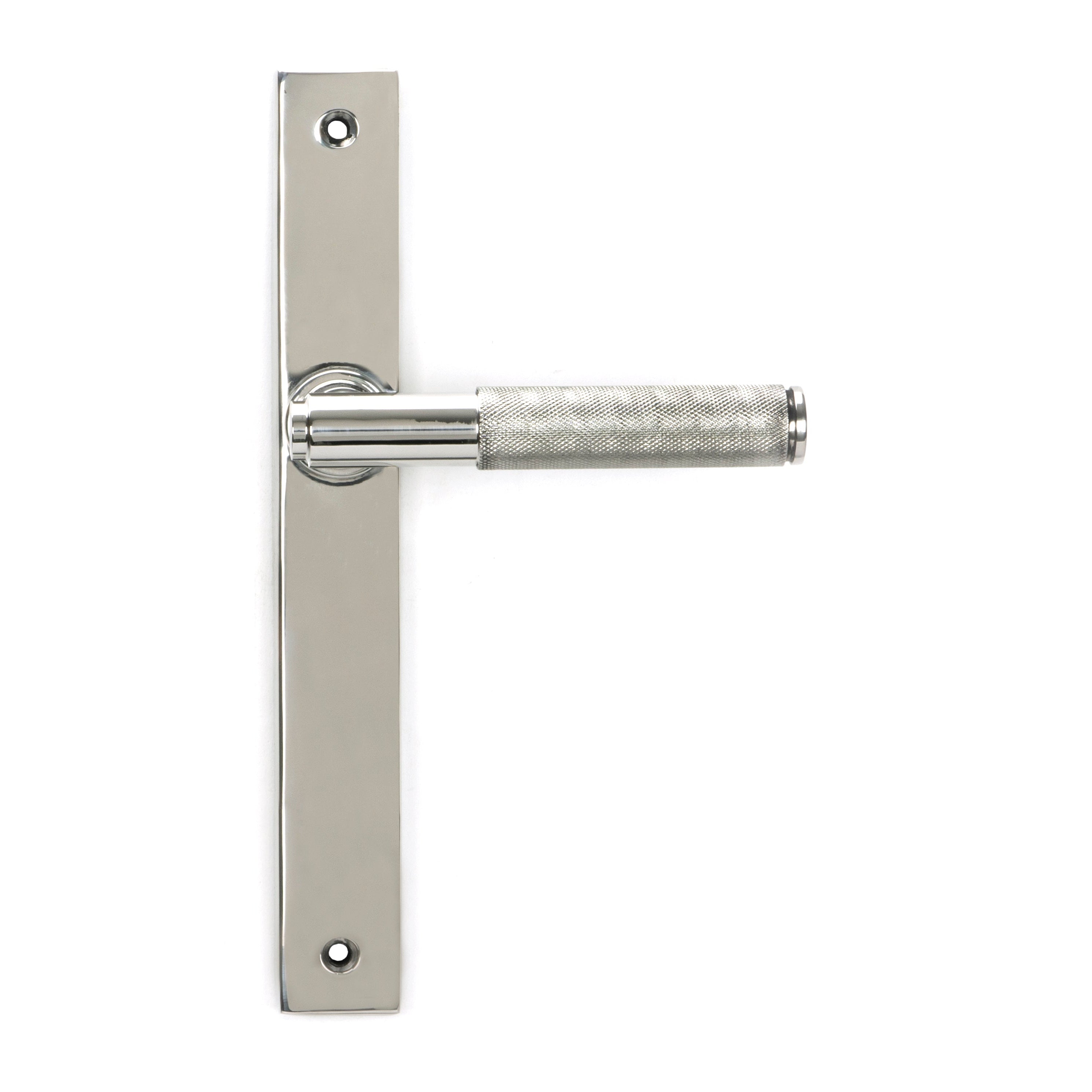 Polished Marine SS (316) Brompton Slimline Lever Espag. Latch Set | From The Anvil-Espagnolette-Yester Home