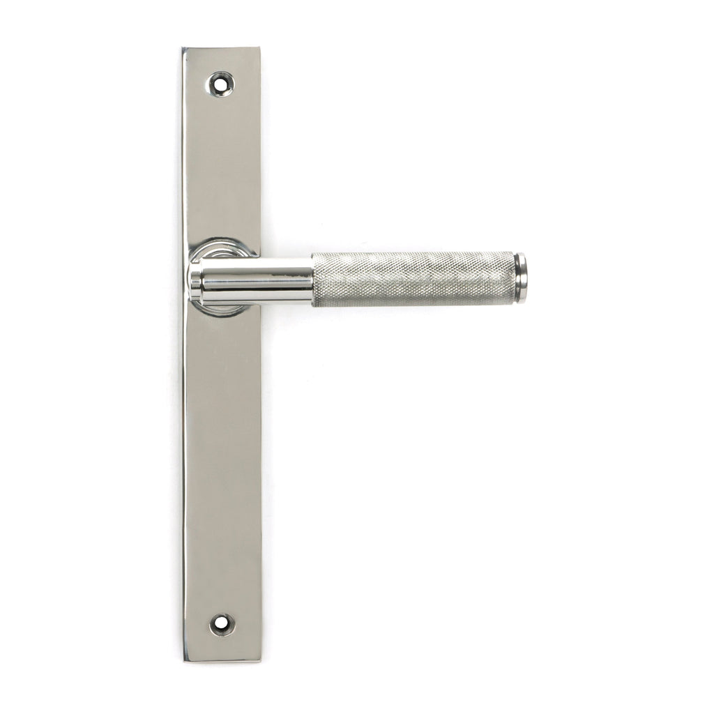 Polished Marine SS (316) Brompton Slimline Lever Espag. Latch Set | From The Anvil