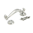 Polished Marine SS (316) Doctor's Door Knocker - Bolt-Through Door Knockers - From The Anvil - Yester Home