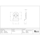 Polished Marine SS (316) Euro Door Pull | From The Anvil-Euro Pulls-Yester Home