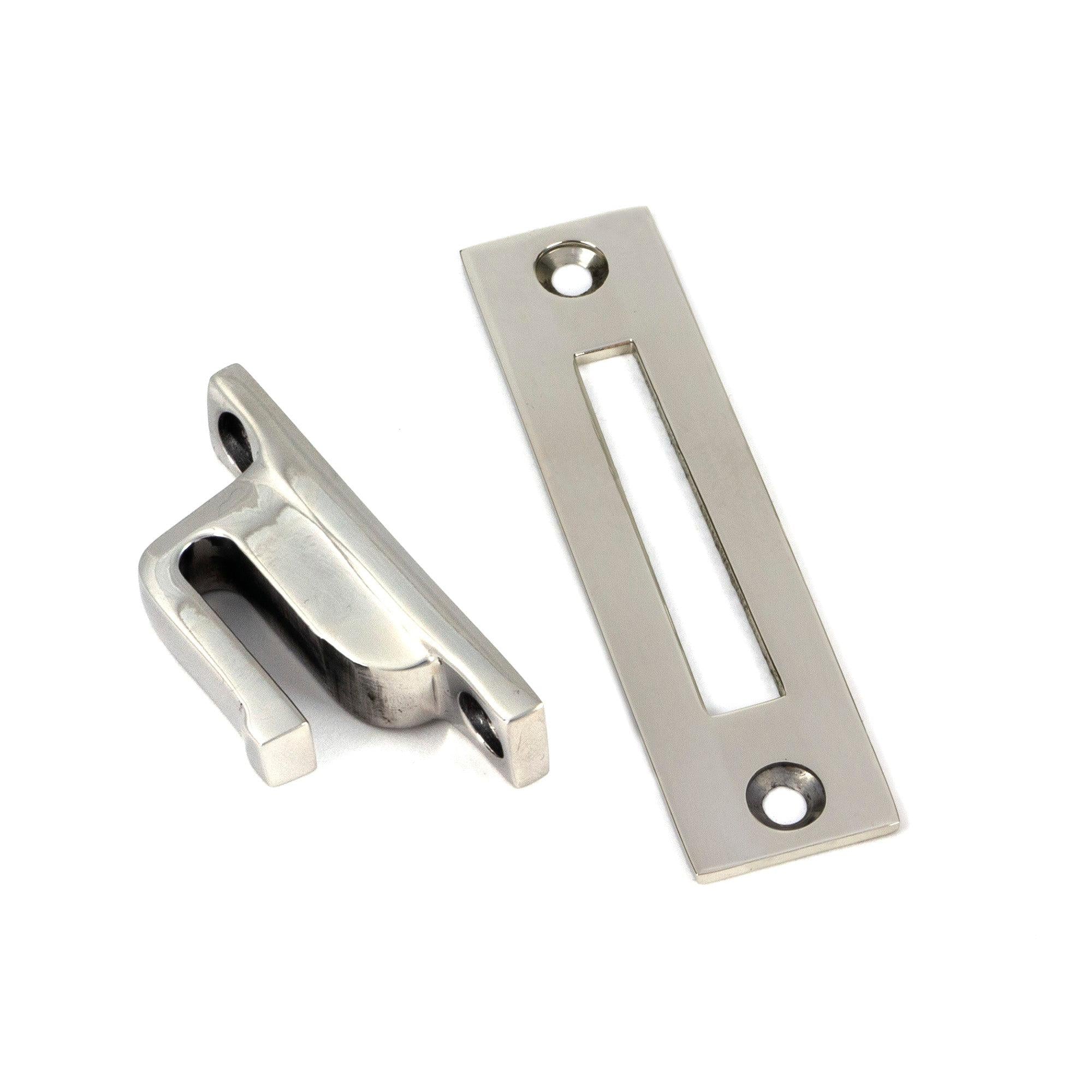 Polished Marine SS (316) Locking Newbury Fastener - Locking Fasteners - From The Anvil - Yester Home