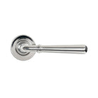 Polished Marine SS (316) Newbury Lever on Rose Set (Plain) | From The Anvil-Concealed-Yester Home