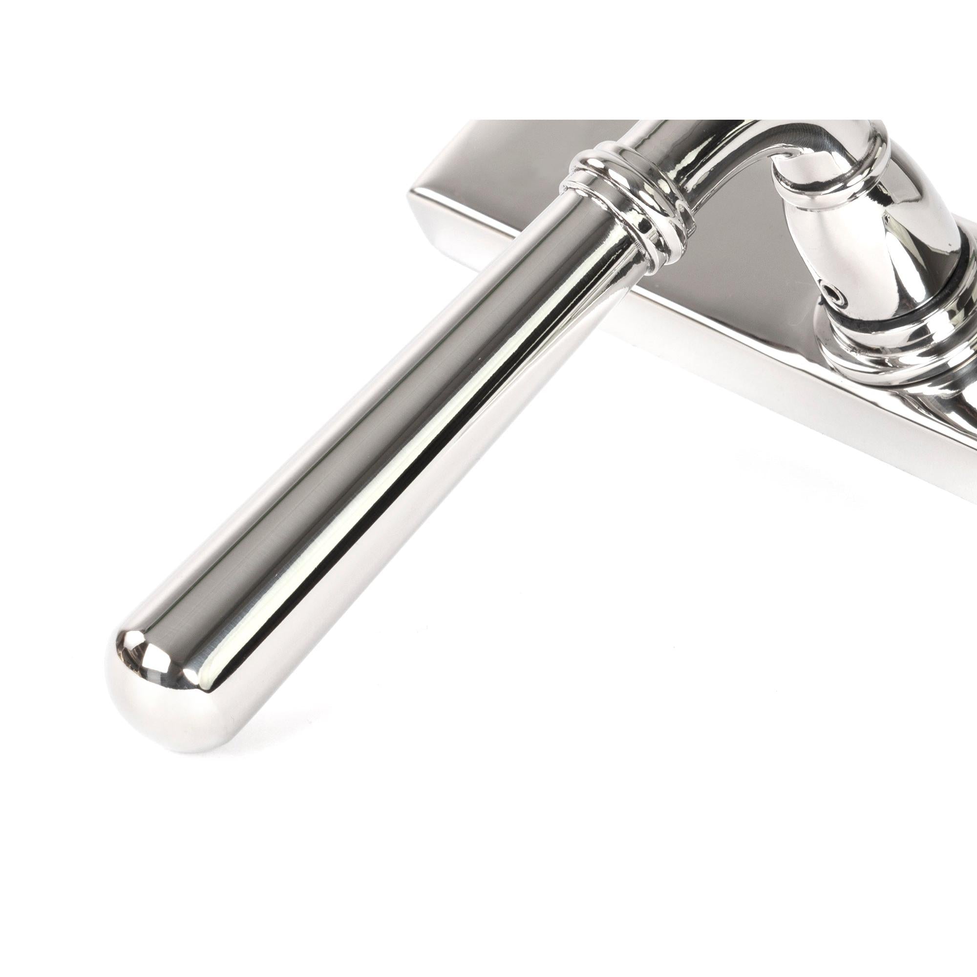 Polished Marine SS (316) Newbury Slimline Lever Espag. Latch Set | From The Anvil - Espagnolette - From The Anvil - Yester Home