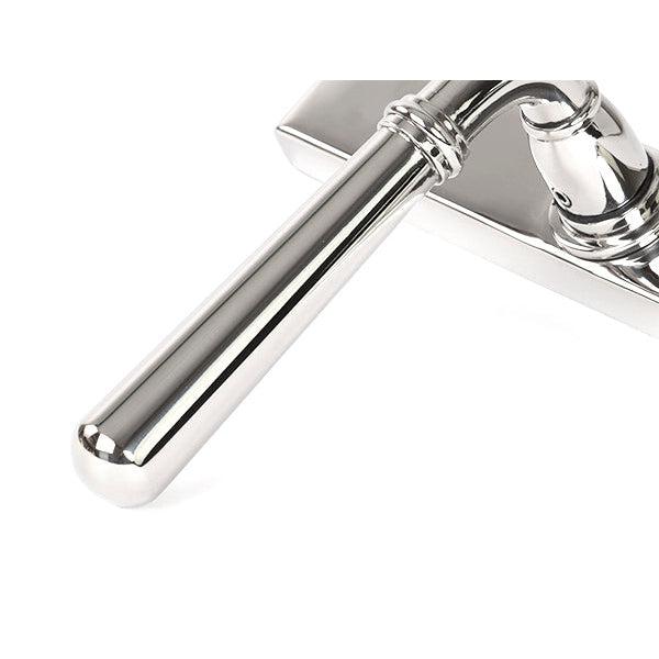 Polished Marine SS (316) Newbury Slimline Lever Espag. Latch Set | From The Anvil-Espagnolette-Yester Home