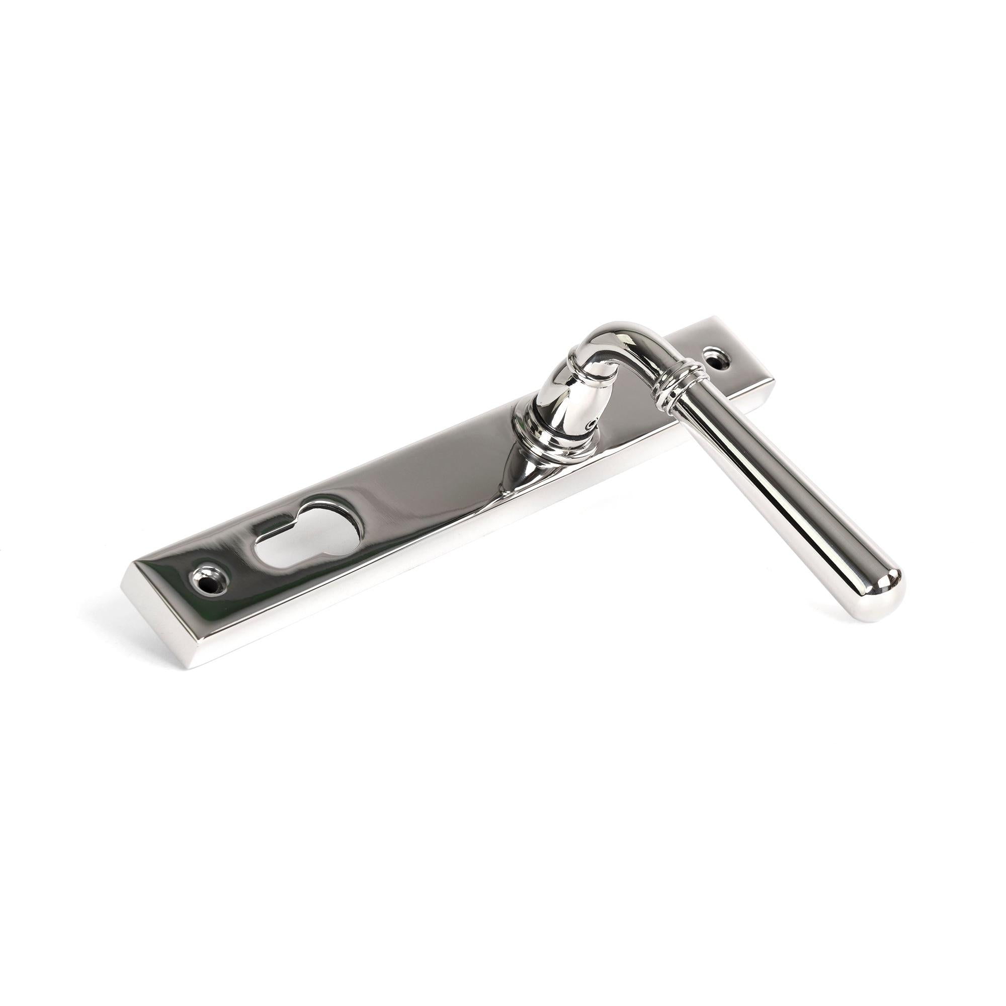 Polished Marine SS (316) Newbury Slimline Lever Espag. Lock Set | From The Anvil - Espagnolette - From The Anvil - Yester Home