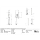 Polished Marine SS (316) Night-Vent Locking Avon Fastener | From The Anvil-Locking Fasteners-Yester Home