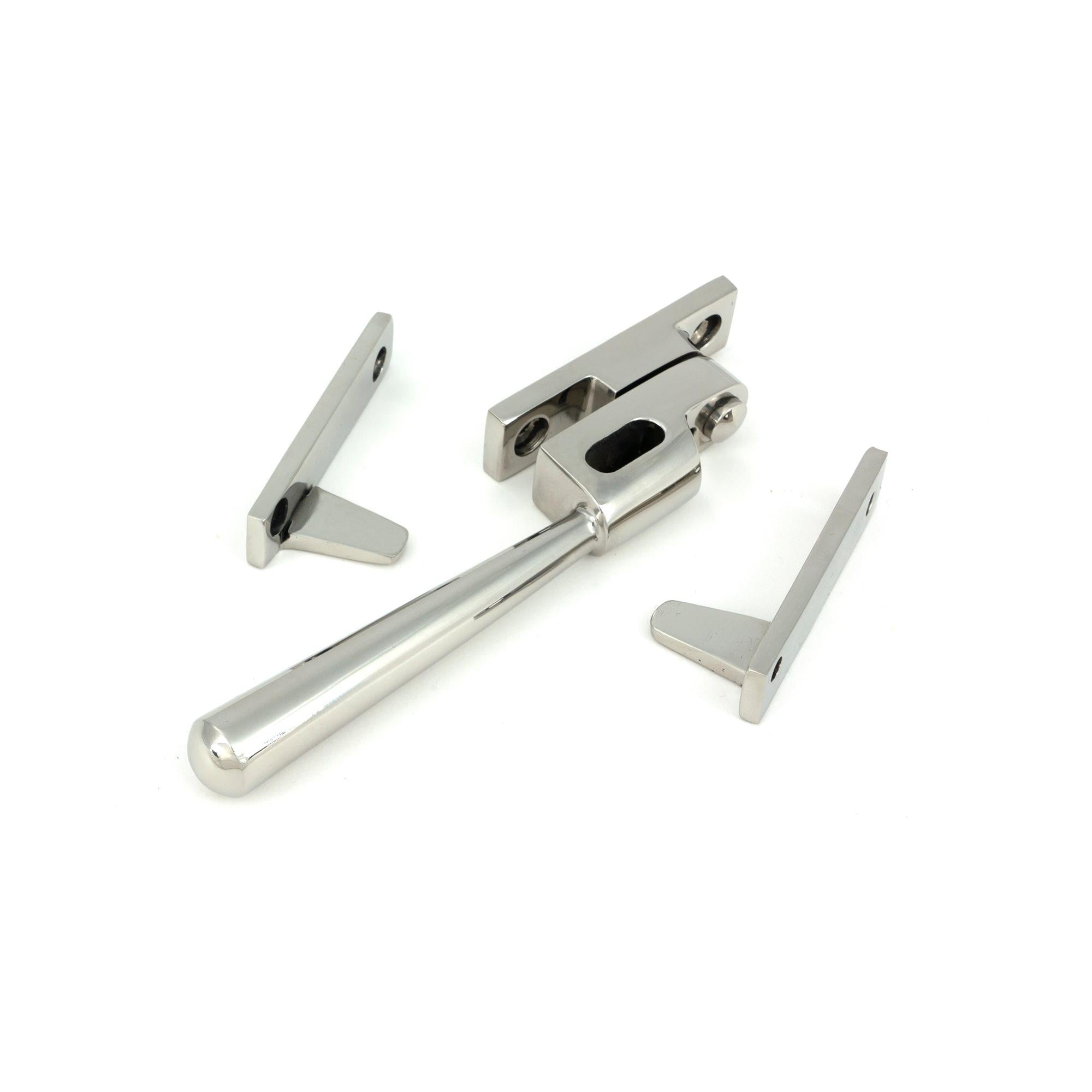 Polished Marine SS (316) Night-Vent Locking Newbury Fastener - Night-Vent Fasteners - From The Anvil - Yester Home