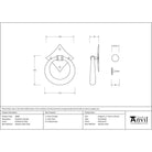 Polished Marine SS (316) Ring Door Knocker | From The Anvil - Surface Fixed Door Knockers - From The Anvil - Yester Home