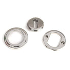 Polished Marine SS (316) Round Escutcheon (Art Deco) | From The Anvil-Escutcheons-Yester Home
