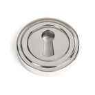 Polished Marine SS (316) Round Escutcheon (Art Deco) | From The Anvil-Escutcheons-Yester Home