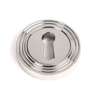 Polished Marine SS (316) Round Escutcheon (Beehive) | From The Anvil - Escutcheons - From The Anvil - Yester Home