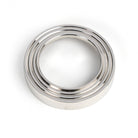 Polished Marine SS (316) Round Escutcheon (Beehive) | From The Anvil - Escutcheons - From The Anvil - Yester Home