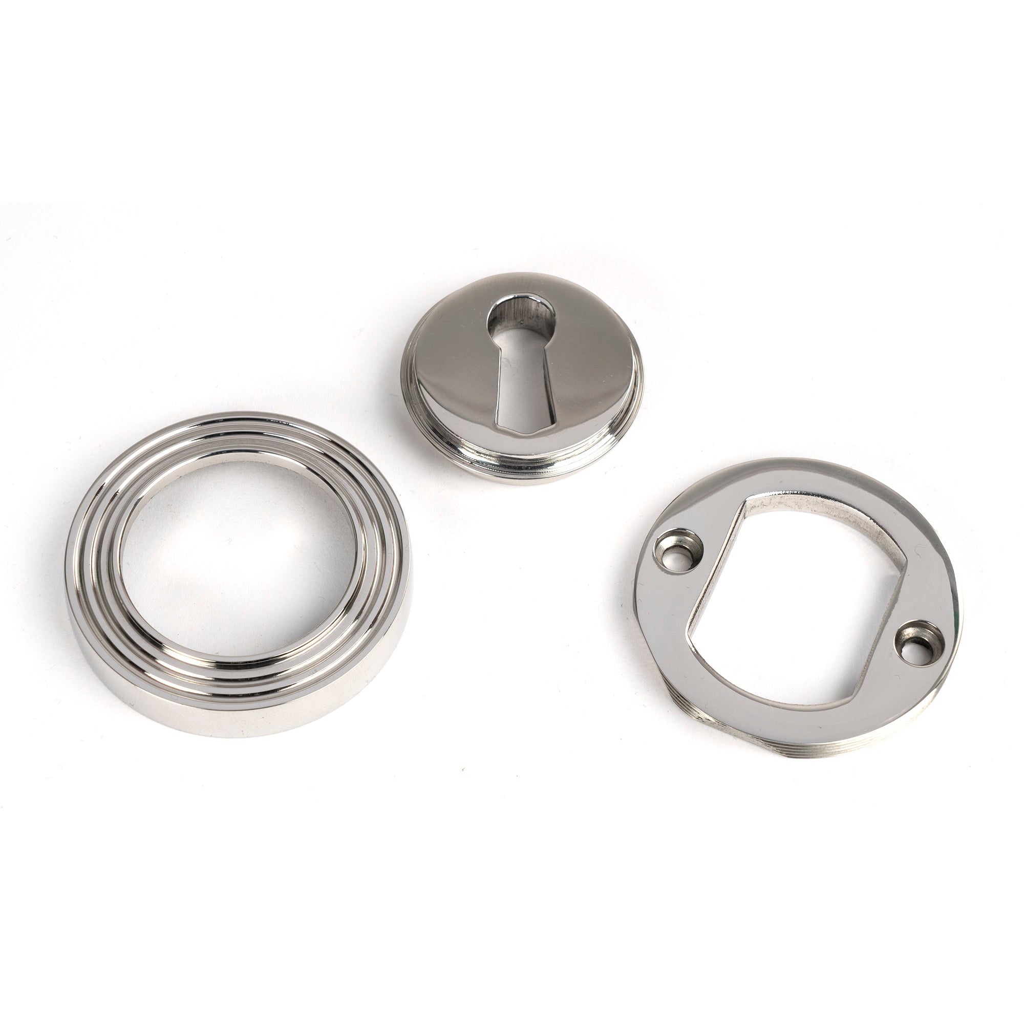 Polished Marine SS (316) Round Escutcheon (Beehive) | From The Anvil-Escutcheons-Yester Home