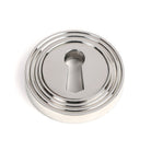Polished Marine SS (316) Round Escutcheon (Beehive) | From The Anvil-Escutcheons-Yester Home