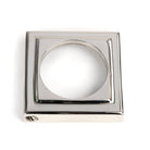 Polished Marine SS (316) Round Escutcheon (Square) | From The Anvil-Escutcheons-Yester Home