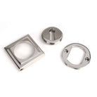 Polished Marine SS (316) Round Escutcheon (Square) | From The Anvil-Escutcheons-Yester Home