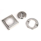 Polished Marine SS (316) Round Escutcheon (Square) | From The Anvil-Escutcheons-Yester Home