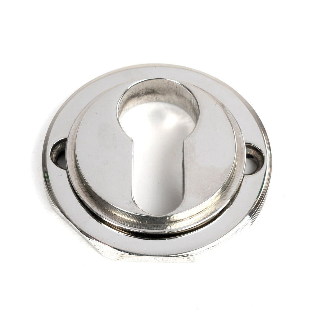 Polished Marine SS (316) Round Euro Escutcheon (Plain) | From The Anvil