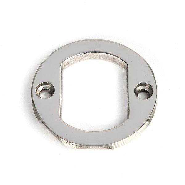 Polished Marine SS (316) Round Euro Escutcheon (Square) | From The Anvil-Euro Escutcheons-Yester Home