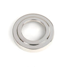 Polished Marine SS (316) Round Thumbturn Set (Art Deco) | From The Anvil-Thumbturns-Yester Home